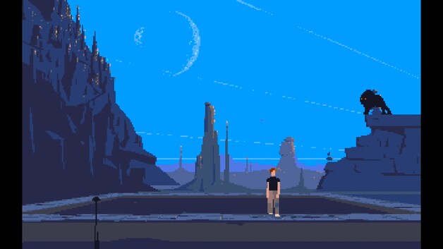 'Another World' had eenvoudige maar verfijnde graphics, die zelfs vandaag nog niet gedateerd zijn.