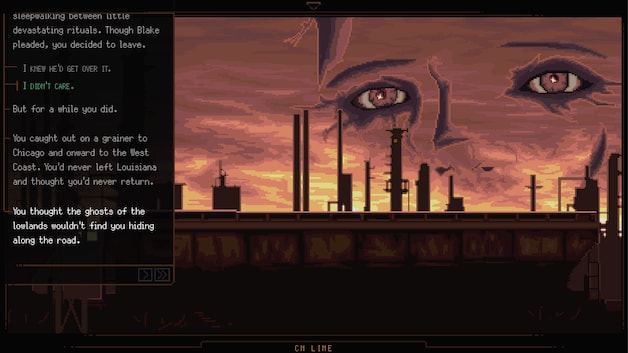 Er schuilt een diepe melancholie in alle elementen van de game.