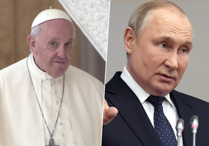 Paus Franciscus, Vladimir Poetin
