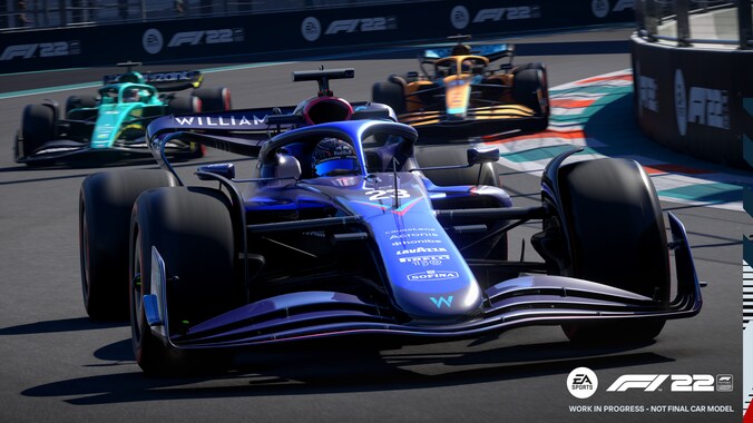 Veel cosmetische verbeteringen in 'F1 2022', maar de grootste opsteker wordt het feit dat de AI van de tegenstanders beter op maat van iedere speler is.