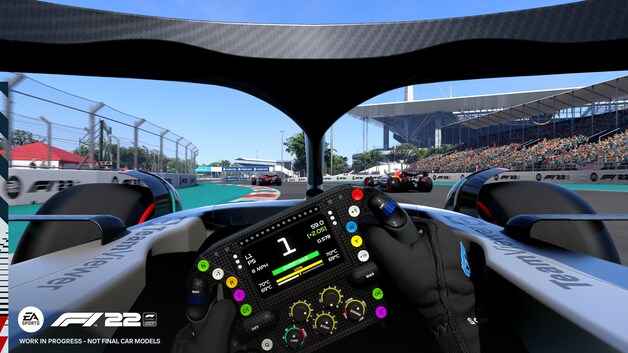 Voor het eerst kunnen pc-gamers 'F1 2022' in een virtual reality-bril spelen.