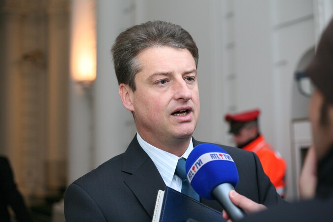 Minister van Begroting Olivier Chastel.
