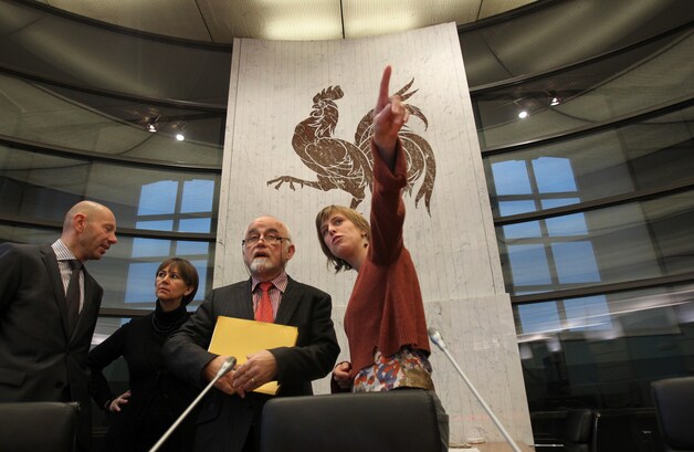 Peumans op bezoek in Wallonië.