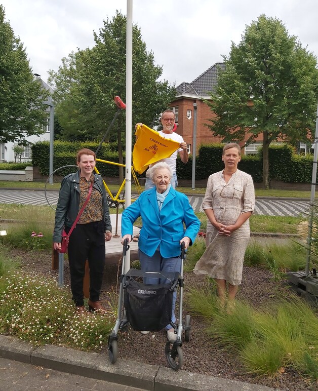 Kunstwerk als hommage aan Bornemse wielerheld Eddy Pauwels: “Won vier ...