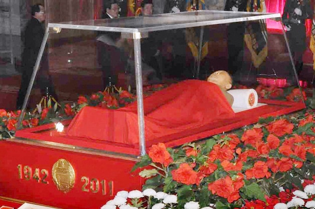 Kim Jong-Il overleed in december vorig jaar.