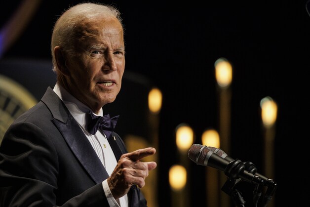 De Amerikaanse president Joe Biden.