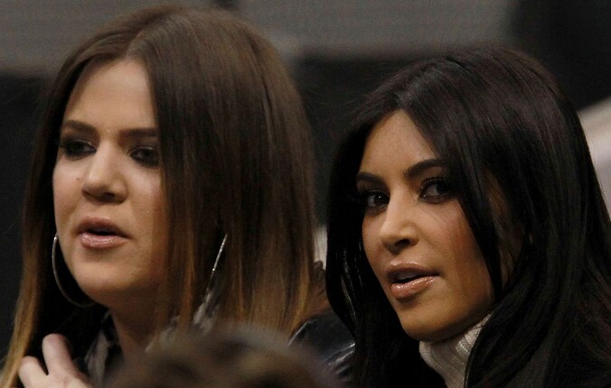 Khloe en Kim Kardashian.