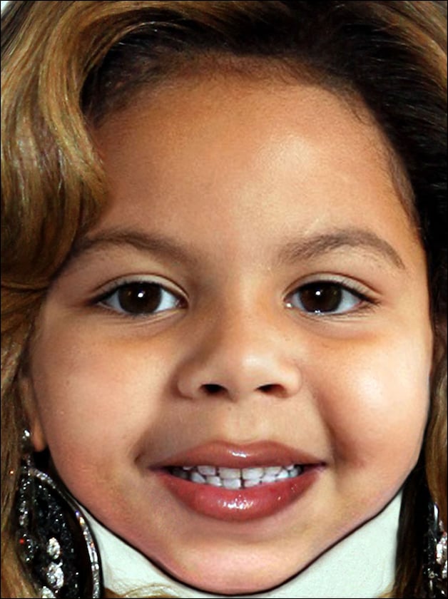 Zo zou Blue Ivy er volgens de Amerikaanse forensische tekenaar Joe Mullins later uitzien.