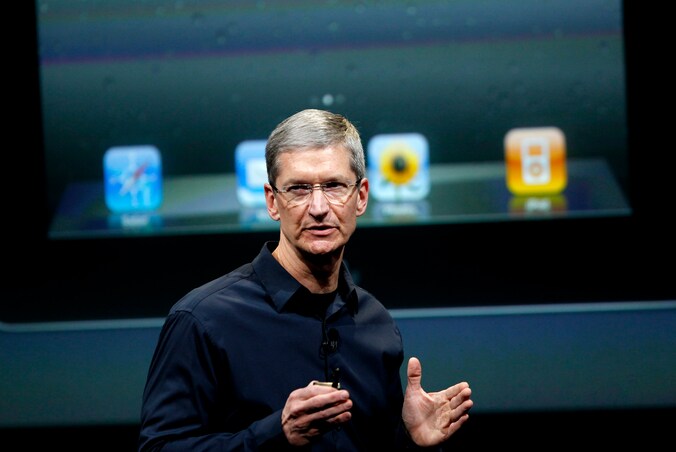 Apple-topman Tim Cook