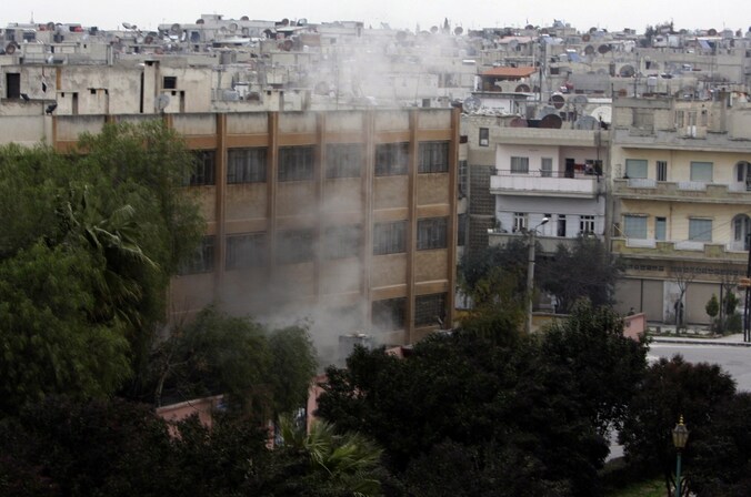 Gisteren maakten de aanslagen in Homs verschillende dodelijke slachtoffers.