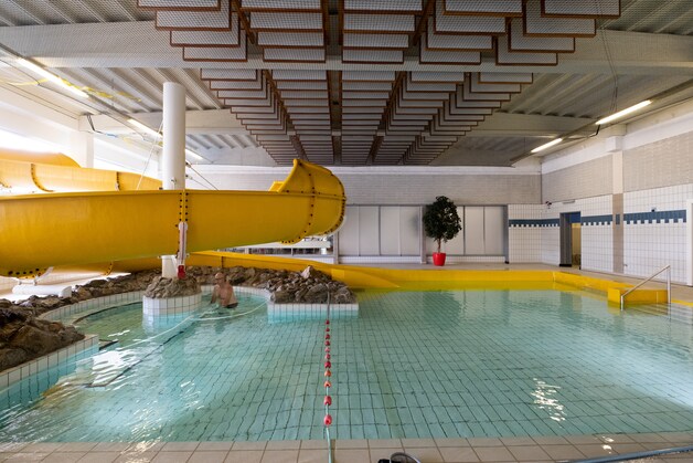 Het zwembad van Sportcomplex Breeven in Bornem