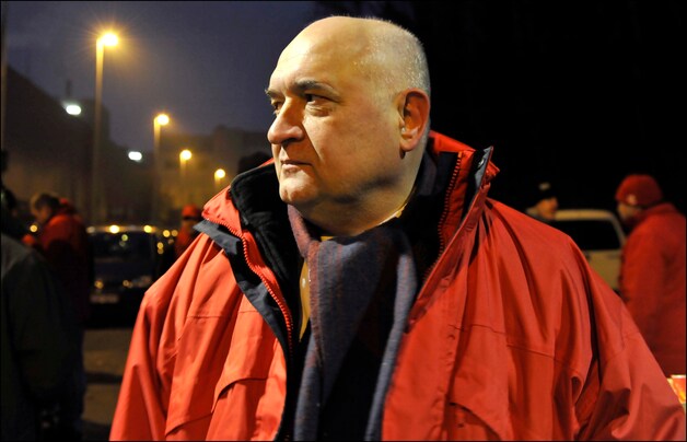 ABVV-voorzitter Rudy De Leeuw.