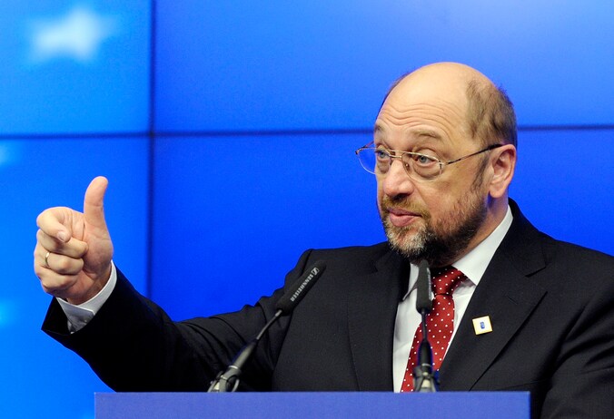 Martin Schulz, voorzitter van het Europees Parlement.