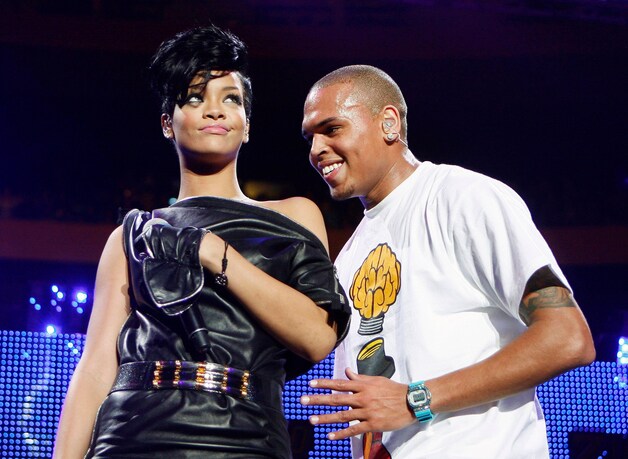 Rihanna en Chris Brown gingen in 2009 uit elkaar nadat hij haar bont en blauw had geslagen.