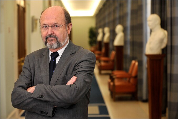 Luc Coene, gouverneur van de Nationale Bank.