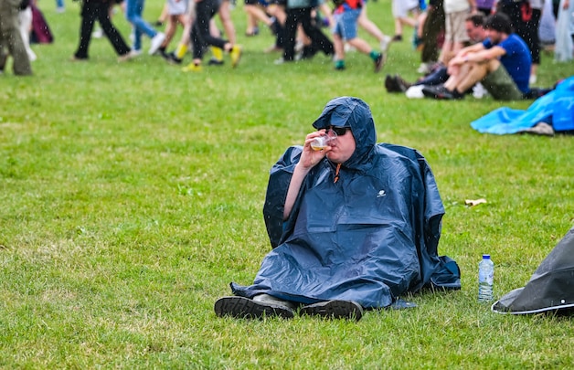 Weer of geen weer: dat pintje moet op.