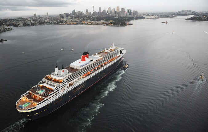 De Queen Mary 2.