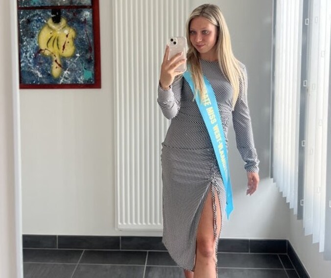 Ilouna Aneca uit Oostende.