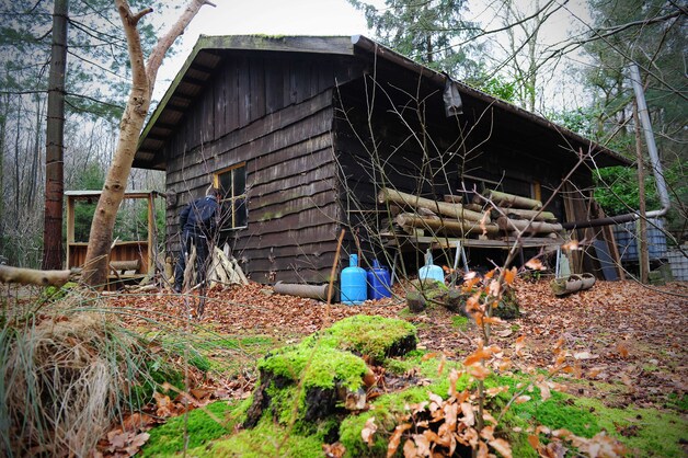 Leden van de Civiele Bescherming kammen momenteel een bos in het Oost-Vlaamse Maria-Aalter uit. Op dat domein staat de chalet van verdachte Pierre S.