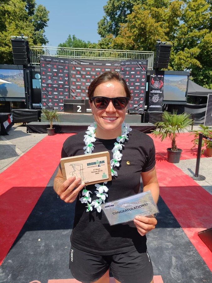 De Oostmalse Sarah Goossens heeft een ticket voor de Ironman van Hawaï beet.