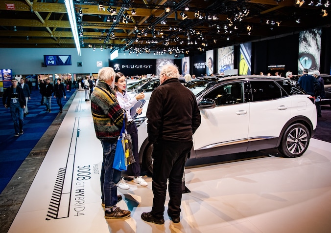 Archiefbeeld. Het Brusselse autosalon. (10/01/20)