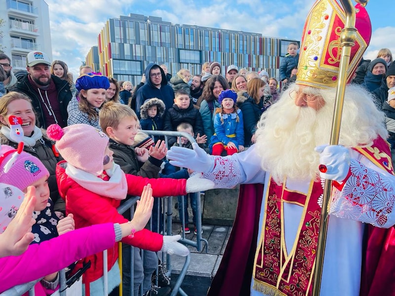 Aankomst van de Sint op zondag 8 november in Aalst