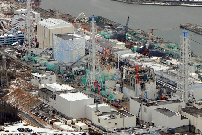 De kerncentrale van Fukushima.