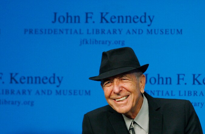 Leonard Cohen.