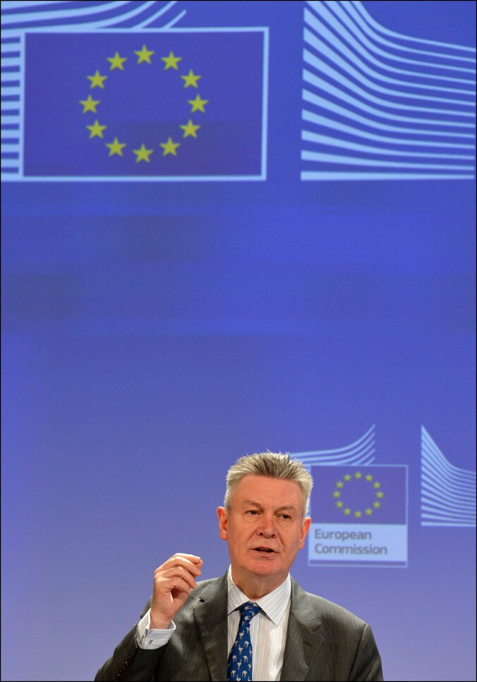 Eurocommissaris van Handel Karel De Gucht.