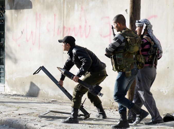 Rebellen in Syrië.