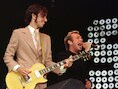 David (links) en Stephen Dewaele.