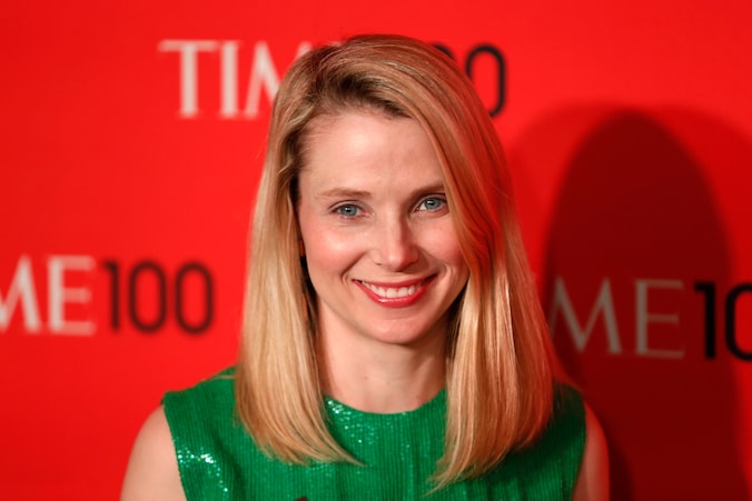 CEO van Yahoo! Marissa Mayer.