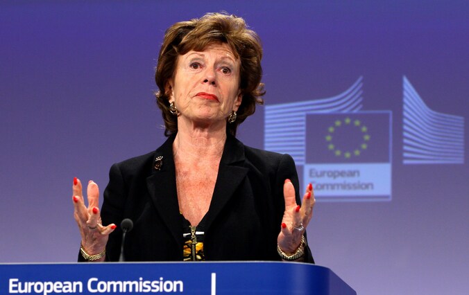 Eurocommissaris voor de Digitale Agenda Neelie Kroes.