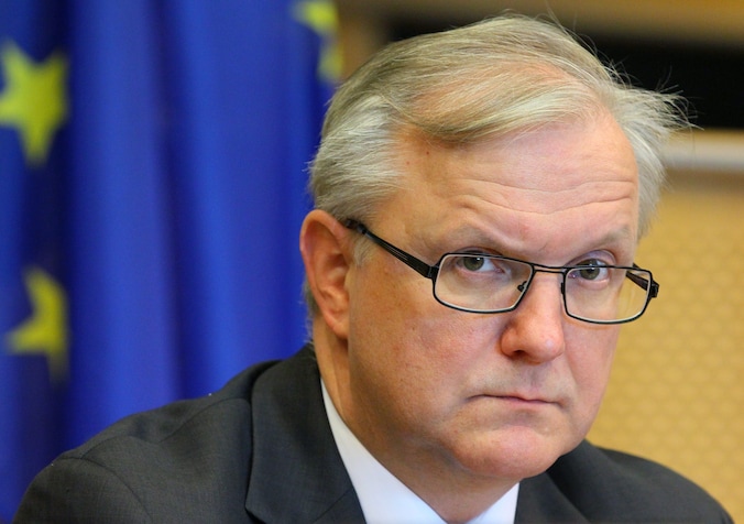 Eurocommissaris Olli Rehn.