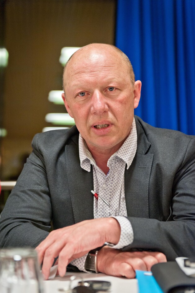 Hans Bonte, burgemeester van Vilvoorde.