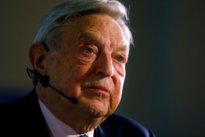 Zakenman en filantroop George Soros.