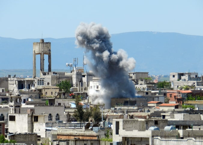 Aleppo, gisteren.