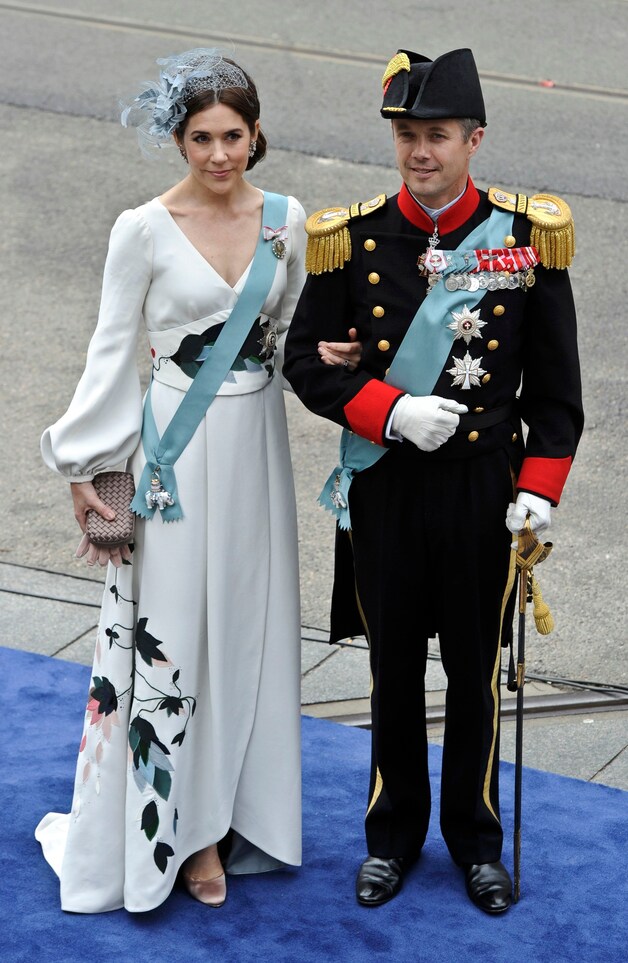 Kroonprinses Mary en Kroonprins Frederik van Denemarken.