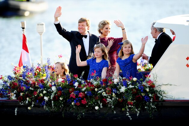 De koningsvaart op het IJ.