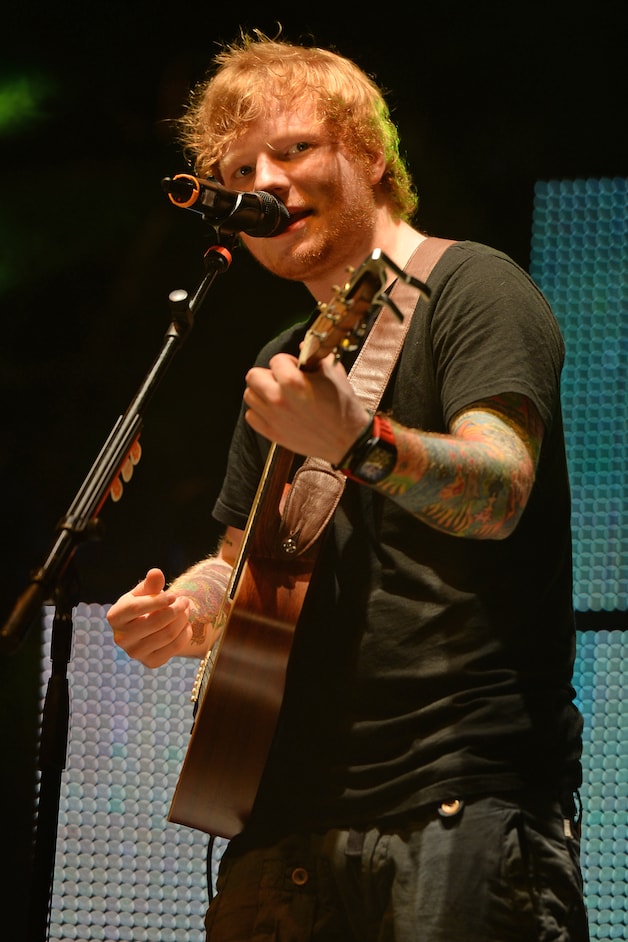 Ed Sheeran.