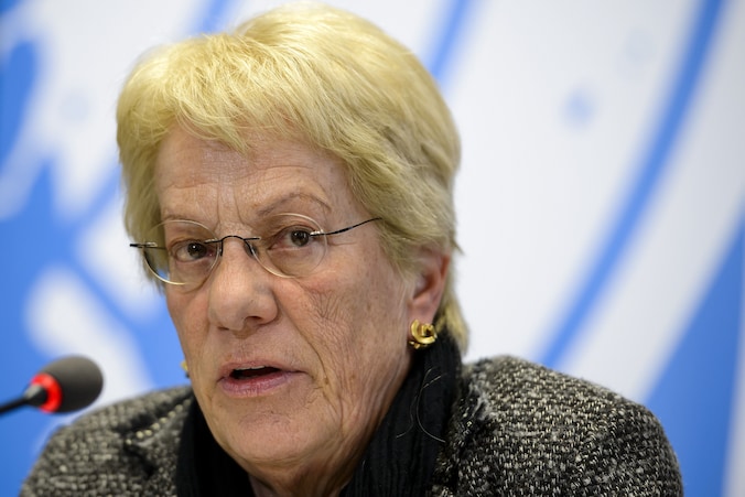 Carla del Ponte verspreidde gisteren nog het bericht dat Syrische rebellen zenuwgas hebben gebruikt.
