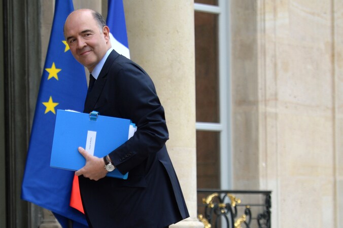 Pierre Moscovici, de Franse minister van Financiën.