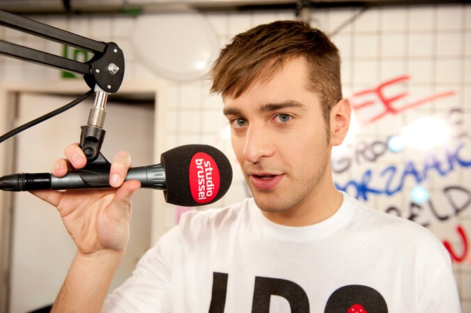 Radiopresentator Sam De Bruyn.