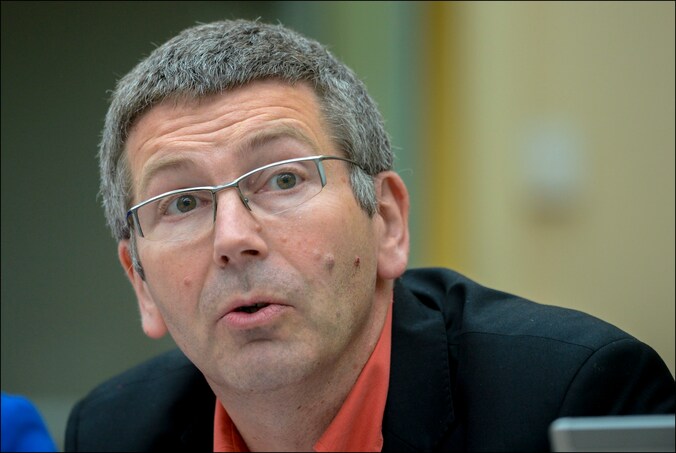 Thierry Breyne, directeur van de dienst Veiligheid en Interoperabiliteit der Spoorwegen (DVIS).