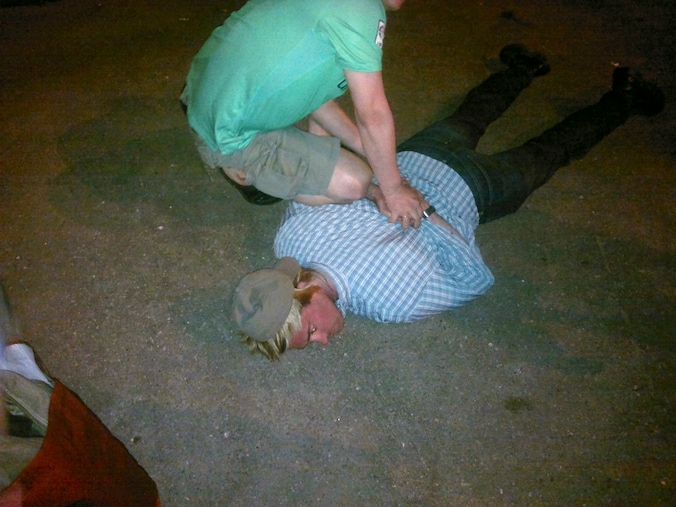 Ryan C. Fogle werd opgepakt in de nacht van maandag op dinsdag.