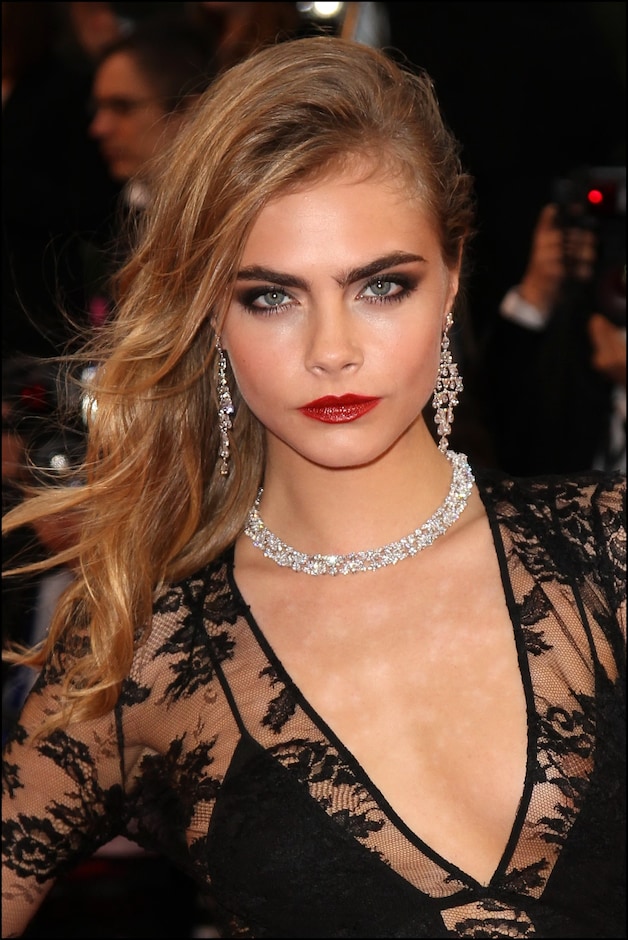 Cara Delevingne op de première van The Great Gatsby tijdens de 66ste editie van het Cannes filmfestival