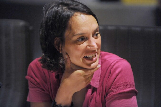 Elisabeth Meuleman, fractievoorzitster van Groen in het Vlaams Parlement.
