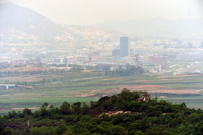 Het gesprek zal gaan over het industriecomplex in Kaesong.