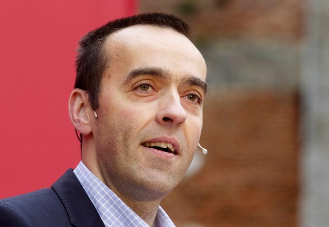 Partijvoorzitter Bruno Tobback.