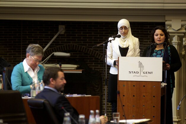 Lamyaa Omar en Siham Benhamar.